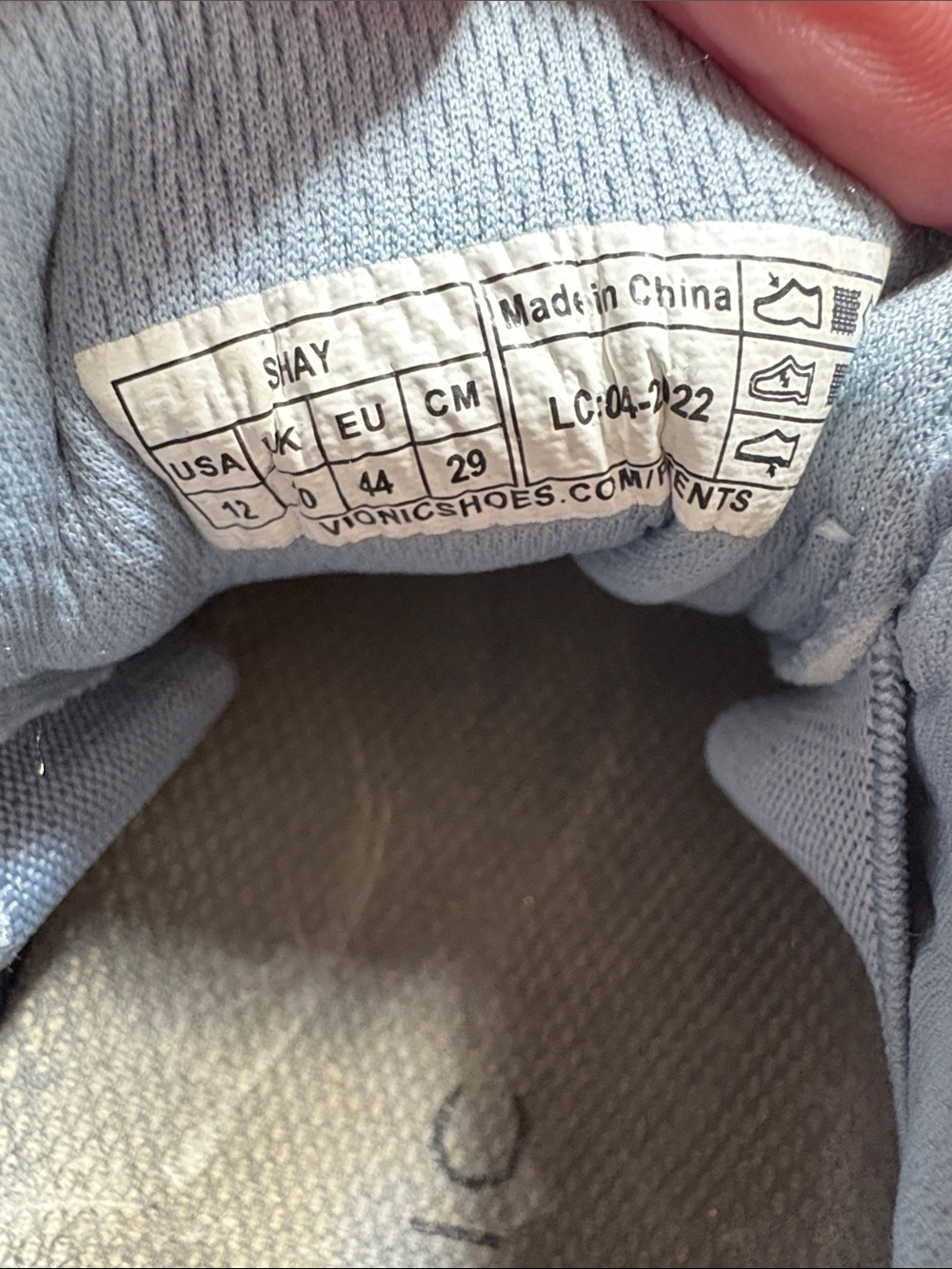 Vionic SHAY aqua teal athletic shoes women’s 12 - Picture 10 of 10